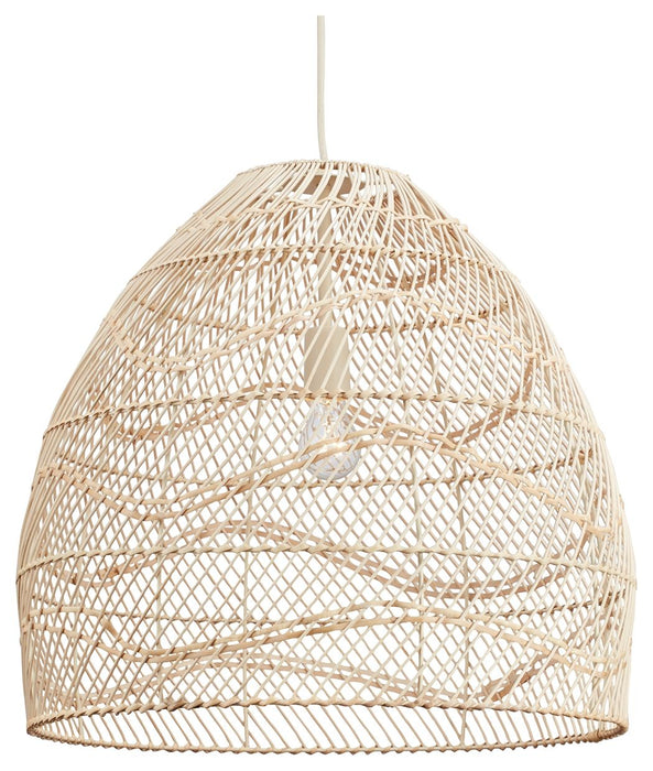 Coenbell - Beige - Rattan Pendant Light