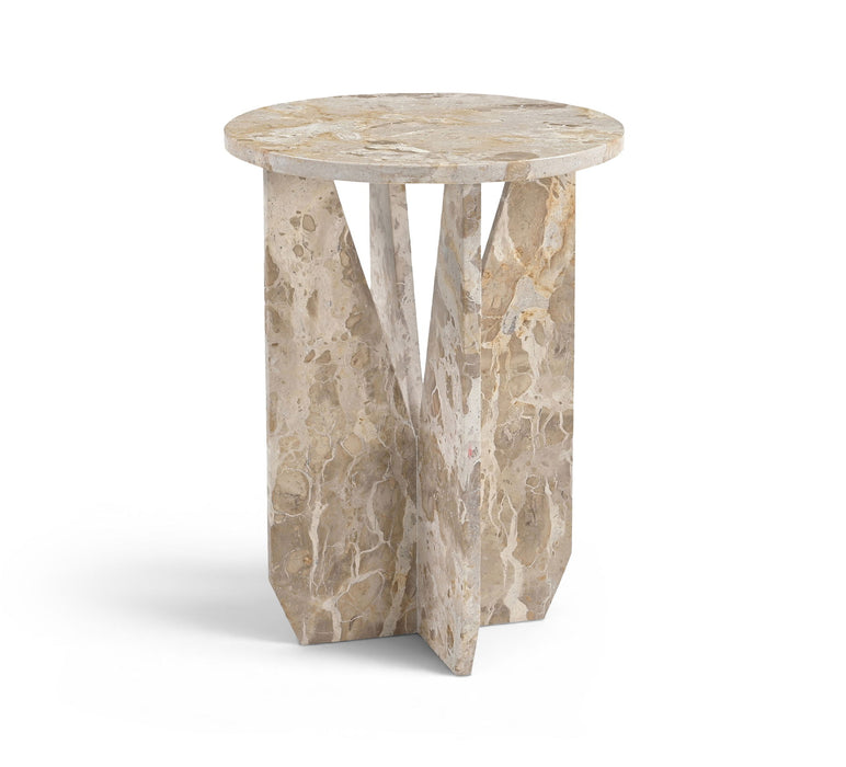 Alba - Genuine Marble End / Side Table