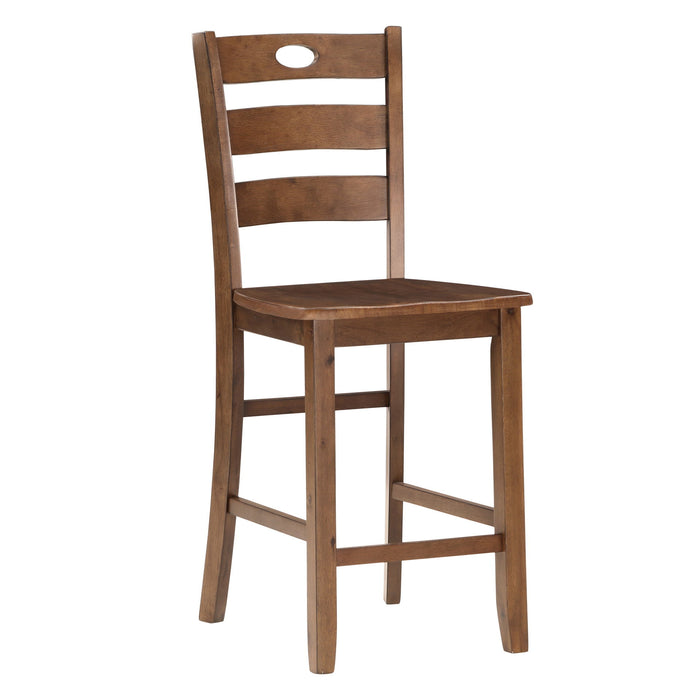 Salem - Counter Height Chair (Set of 2) - Tobacco