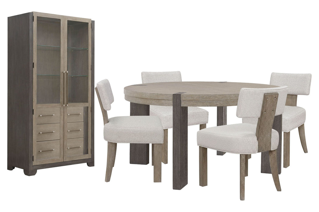 Anderson Park - Round Dining Table Set With Klismos Chairs
