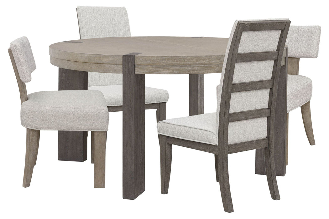 Anderson Park - Round Dining Table Set With Klismos Chairs