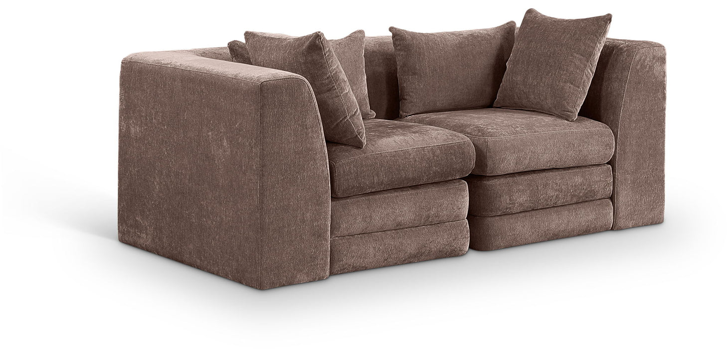 Stellar - 2 Piece 76" Upholstered Modular Loveseat
