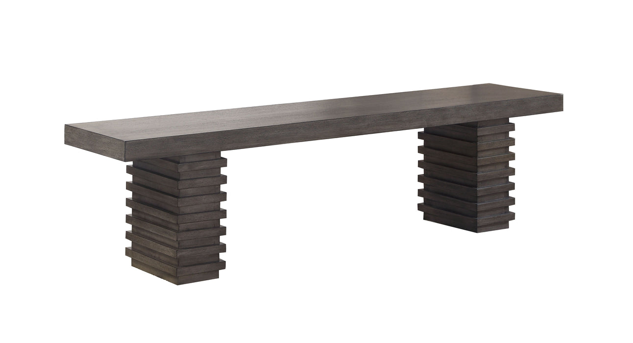 Mila - Bench Top - Dark Gray