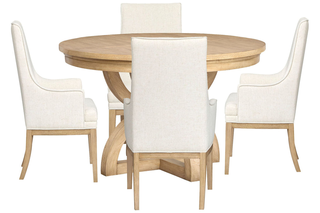Coventry - Extendable 48" Round Dining Table Set