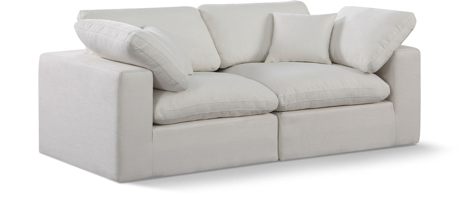 Comfy - Linen Modular Sofa 2 Seats