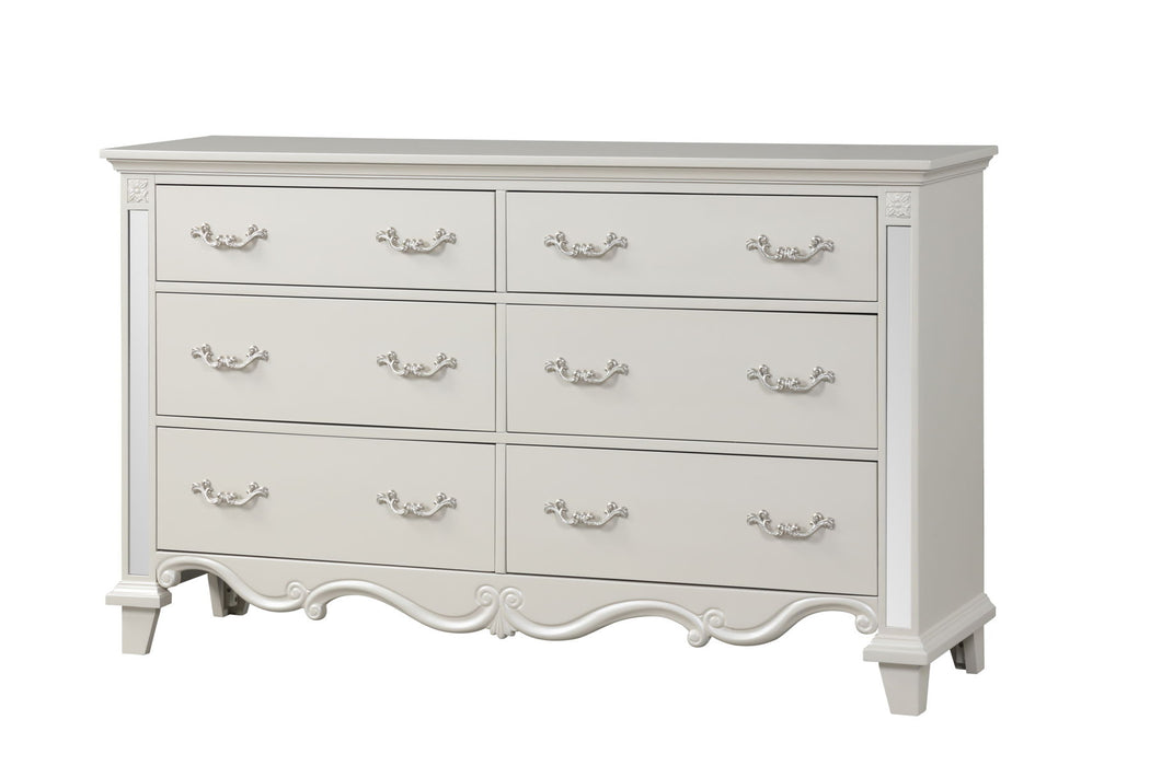 Sonia Pearl - Dresser - White