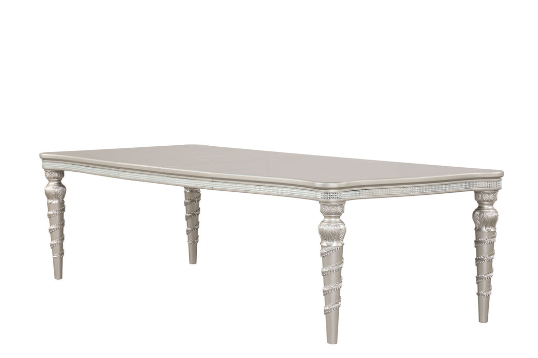 Elena - Dining Table - Silver