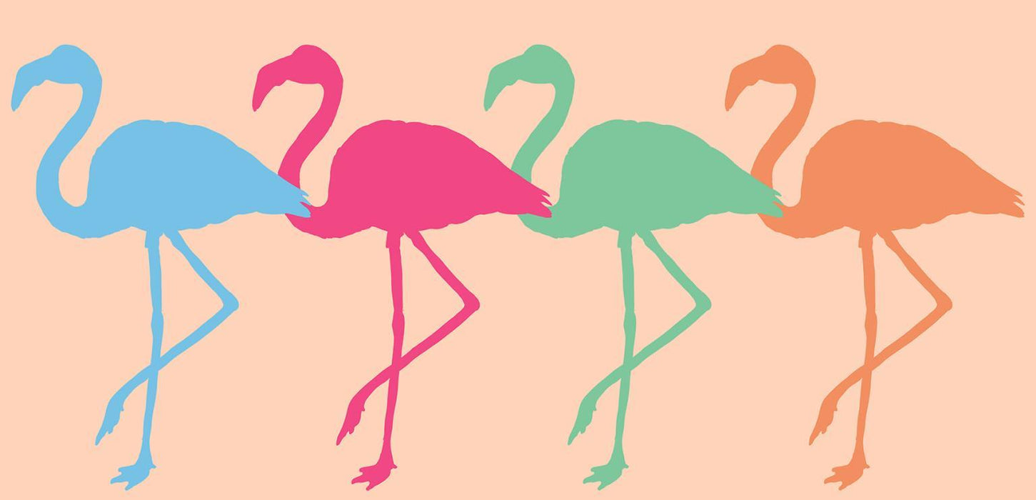 Flamingo Dance By Erica Christopher (Small) - Pink