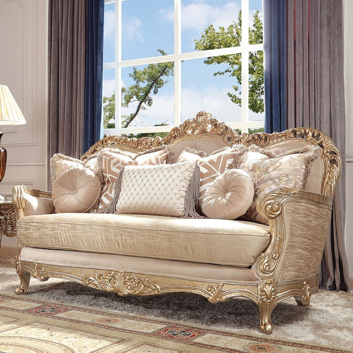 HD-8925 - Loveseat - Champagne Gold