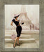 Chic Stroll - 28" x 34" Framed Wall Art - Beige - Albert's Furniture (Wayne, MI)