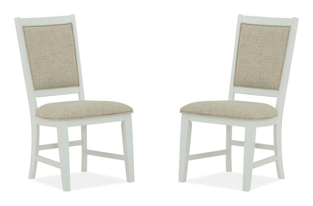Heron Cove - Step Up Side Chair With Upholstered Seat & Back (Set of 2) - Dark Brown