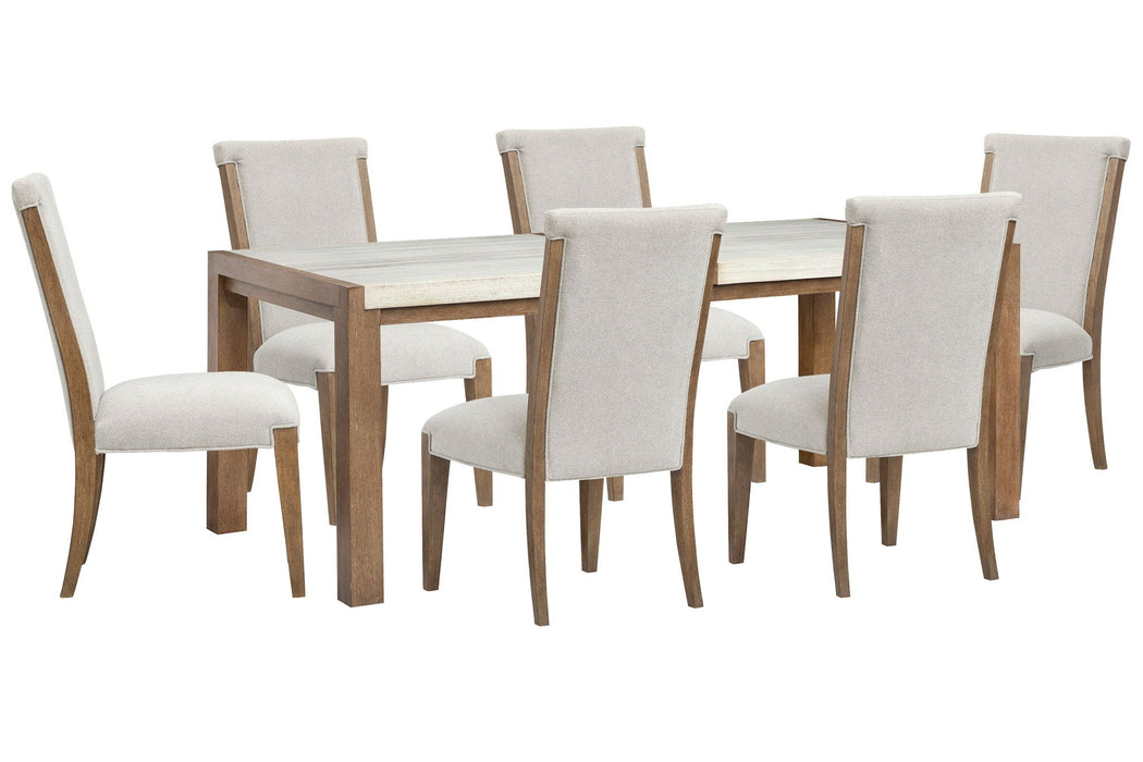 Plum Creek - 7 Piece Rectangular Dining Table Set