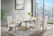 D12 - 5 Piece Dining Room Set (Dining Table And 4 Dining Chairs) - Natural - Albert's Furniture (Wayne, MI)