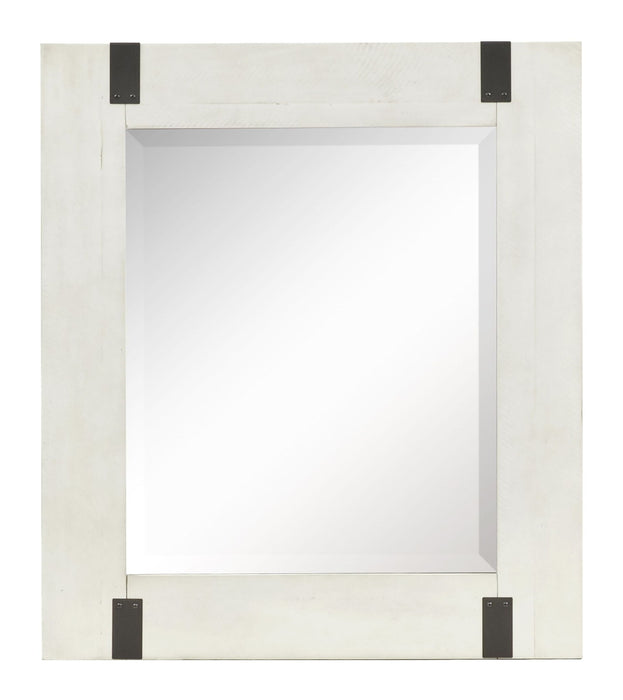 Chesters Mill - Portrait Mirror - Alabaster