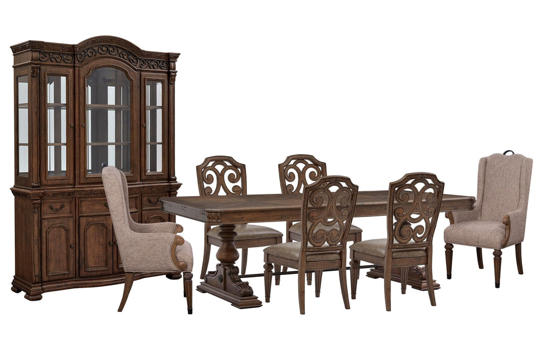 Durango - Extendable Trestle Dining Table Set