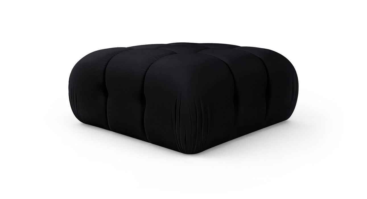 Orin - Velvet Performance Fabric Upholstered Modular Ottoman