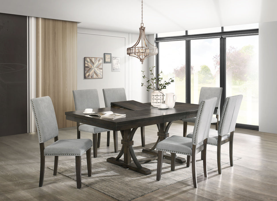 Asbury - 7 Piece Dining Room Set - Black