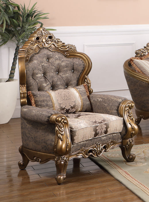 Amelia - Arm Chair - Gold