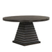 Plateau - 54" Round Dining Table - Top & Base - Dark Brown - Albert's Furniture (Wayne, MI)