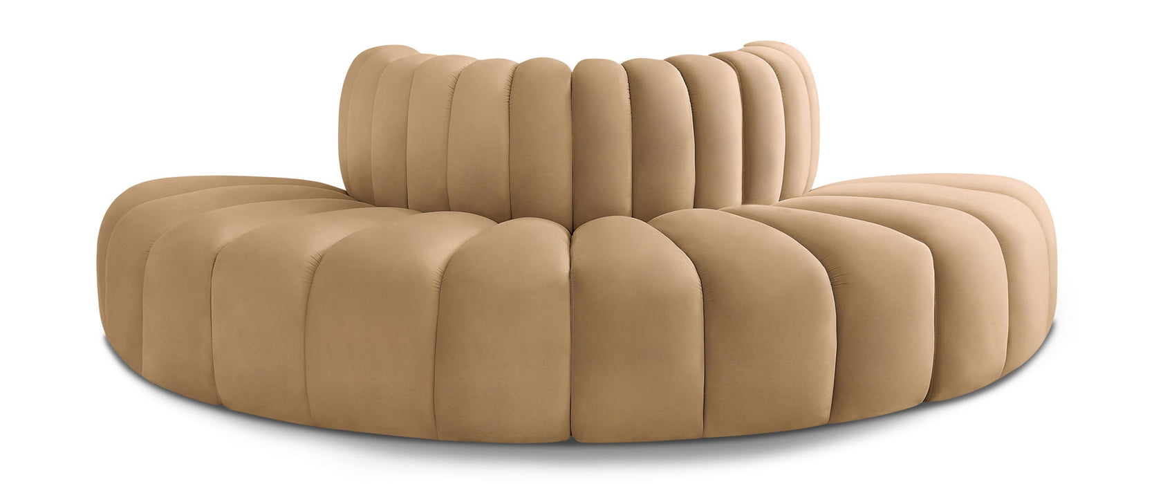 Arc - Velvet 4 Piece Modular Sofa