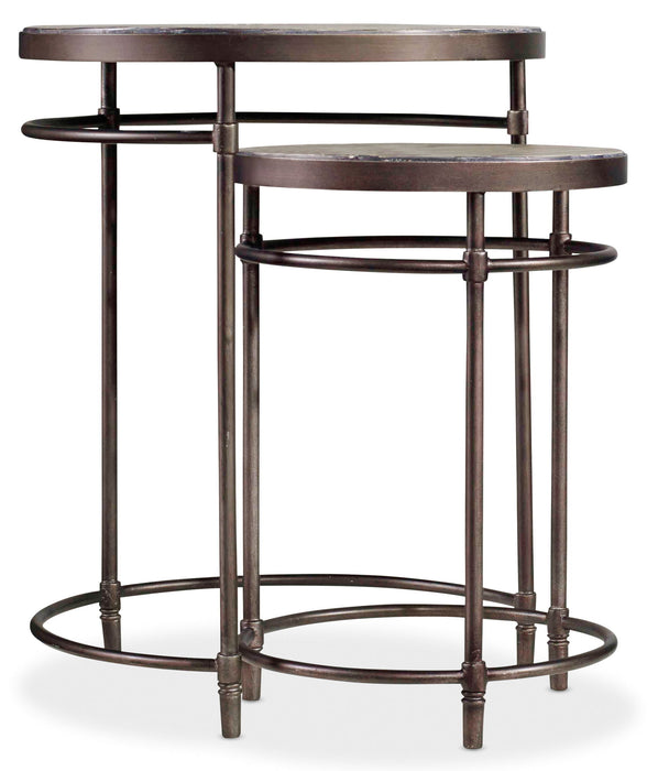 Saint Armand - Nest Of Tables - Light Brown / Dark Brown