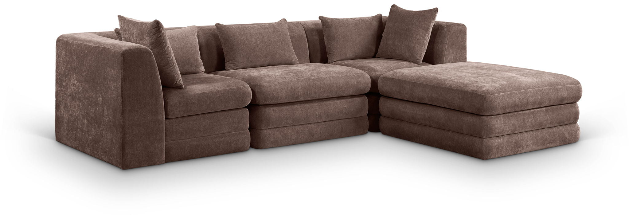 Stellar - 4 Piece Upholstered Modular Sectional