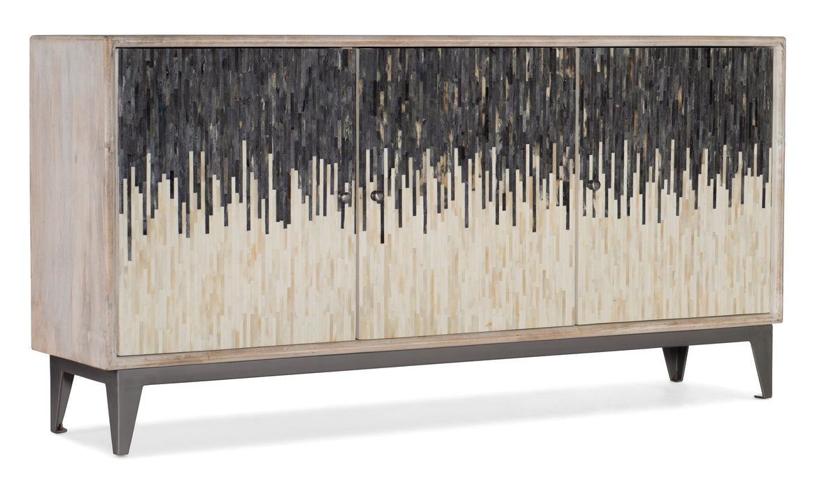 Home Accent - 3-Door Console - Beige