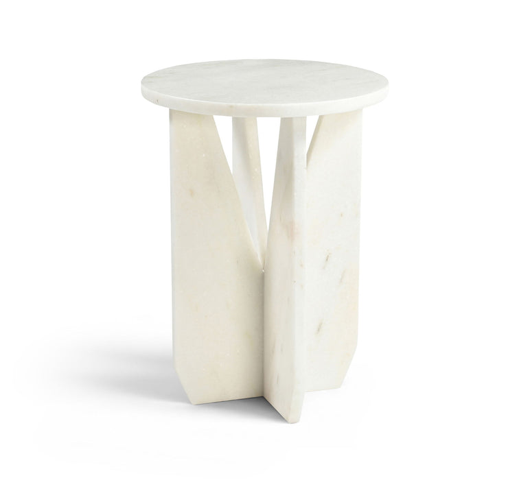 Alba - Genuine Marble End / Side Table