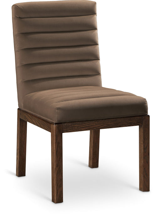 Evelyn - Dining Chair With Brown Legs