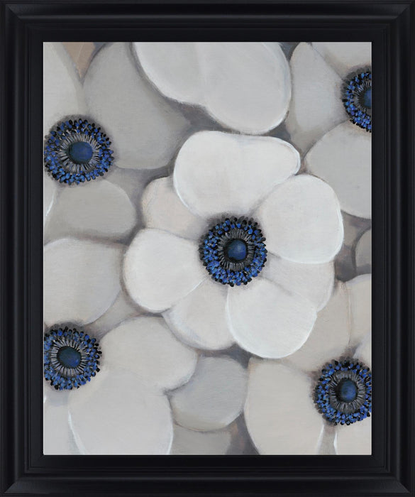 White Anemone I By Tim Otoole - Black