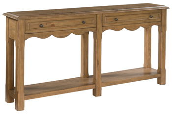 Whitmund - Console Sofa Table - Light Brown