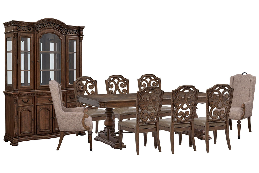 Durango - Extendable Trestle Dining Table Set
