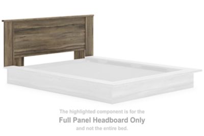 Shallifer - Brown - Full Panel Headboard