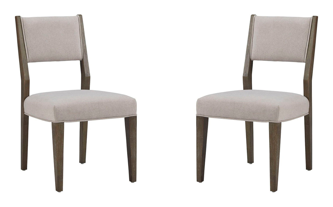 Kavanaugh - Dining Side Chair With Upholstered Seat& Back With o Slats (Set of 2) - Gray - Albert's Furniture (Wayne, MI)
