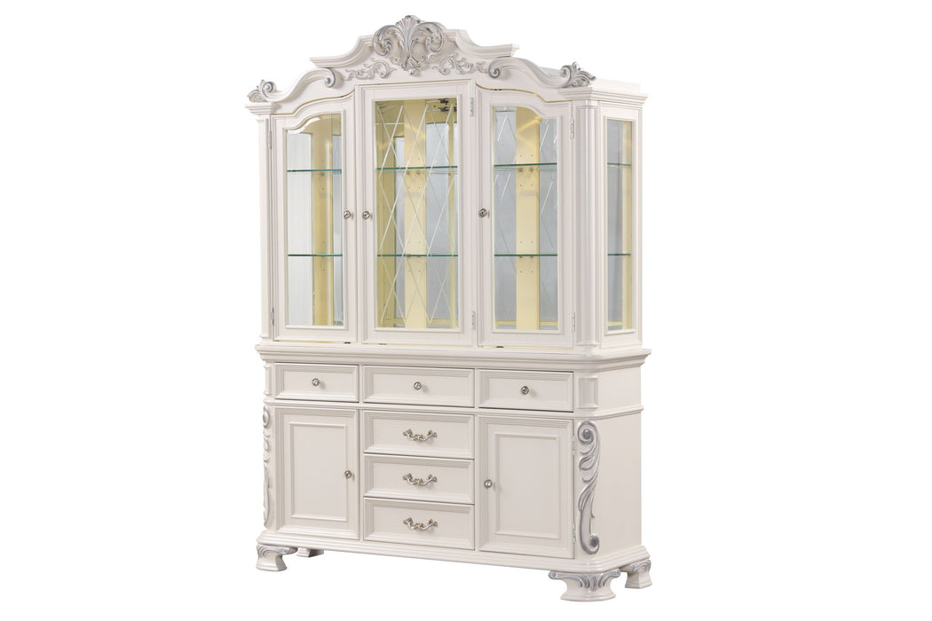 Victoria Dining - Hutch - White