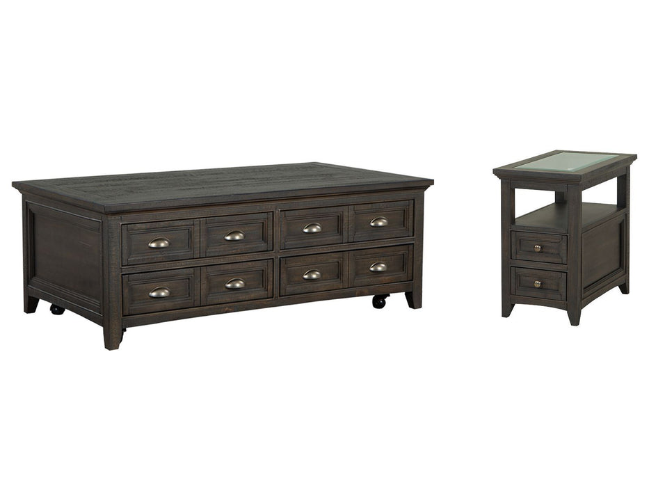 Westley Falls - Lift Top Storage Cocktail Table Set