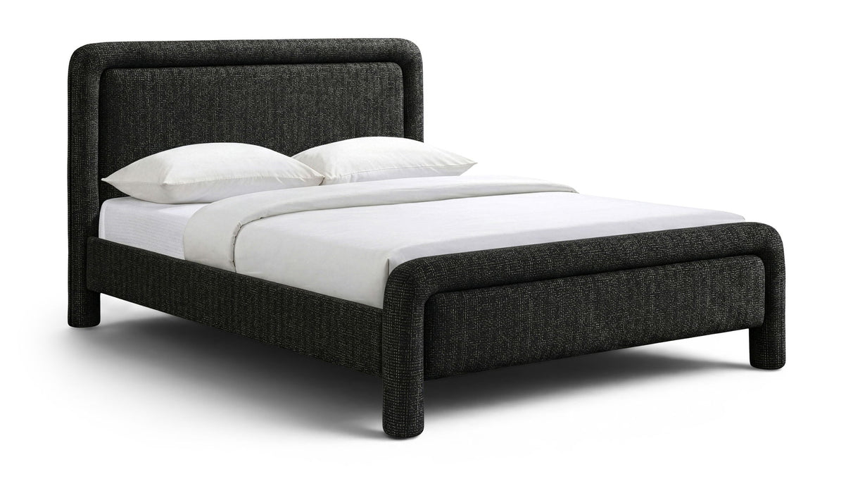 Baylor - Fabric With Interwoven Chenille Upholstered Bed