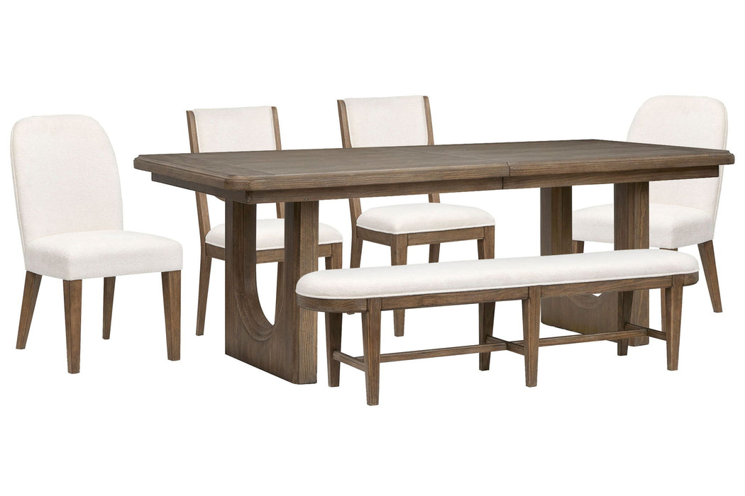 Westbourne - Extendable Trestle Dining Table Set
