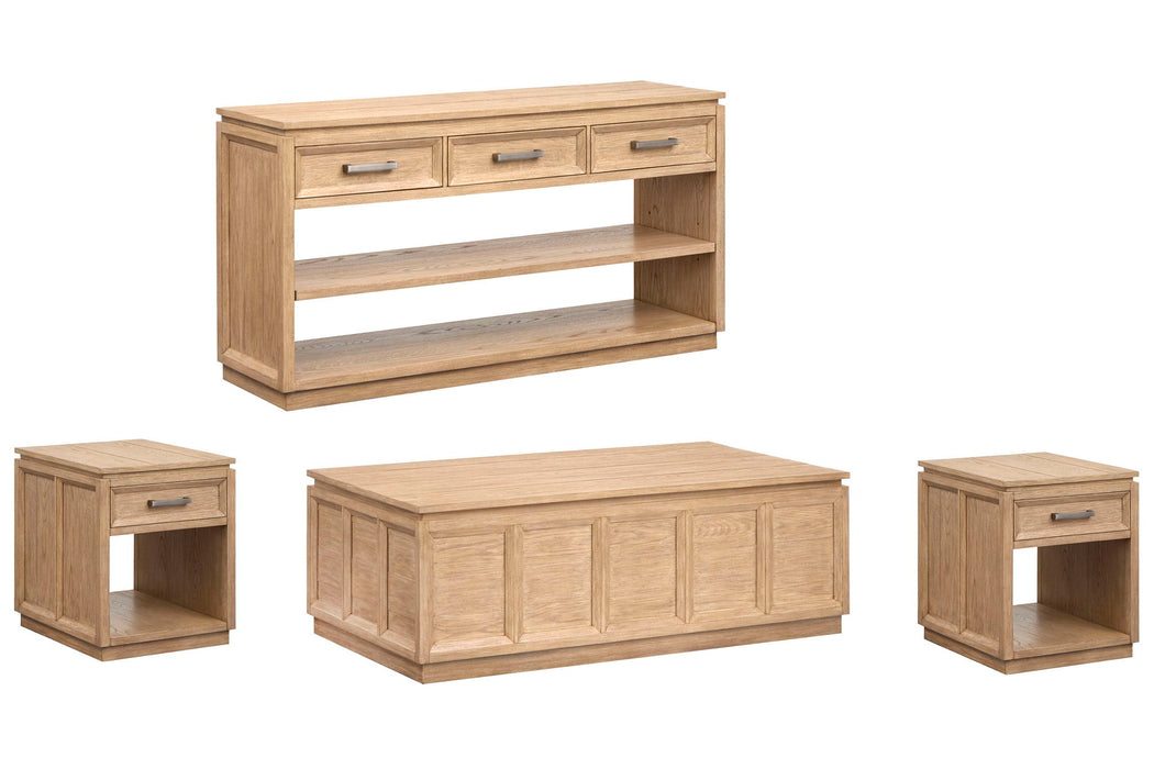 Burnham - Lift Top Storage Cocktail Table Set
