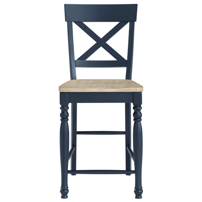 Darcy - Counter Chair - Blue