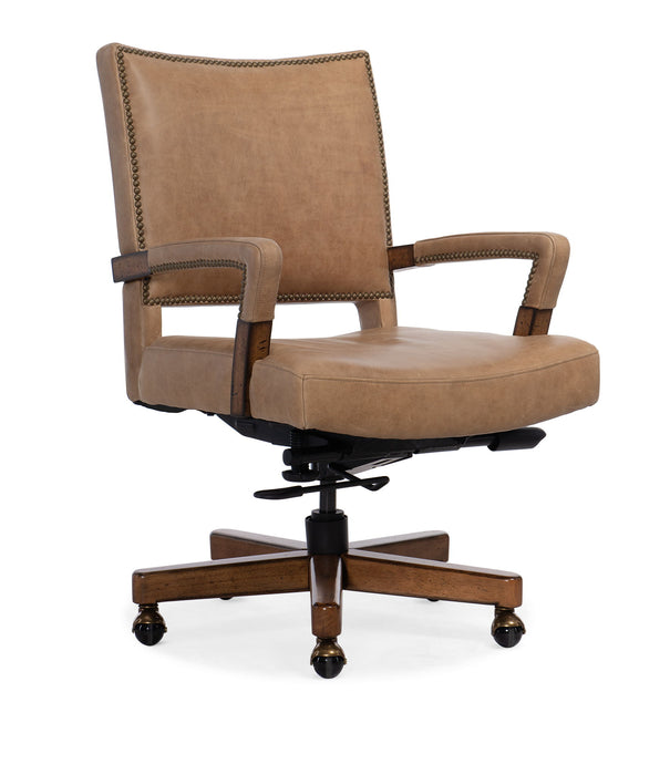 EC - Chace Executive Swivel Tilt Chair - Light Brown