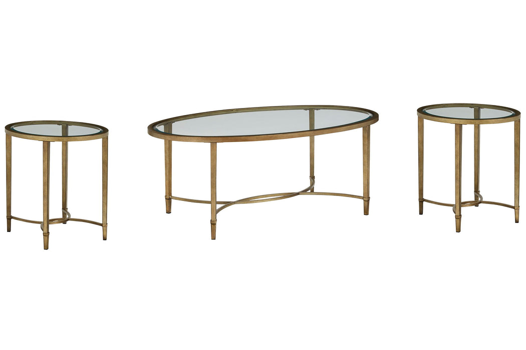 Copia - Oval Cocktail Table Set