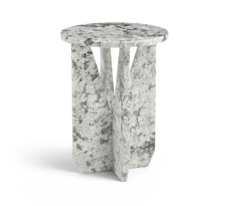 Alba - Genuine Marble End / Side Table