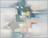 Frosted Pastel Mosaic - 56" x 70" Framed Wall Art - Light Blue - Albert's Furniture (Wayne, MI)