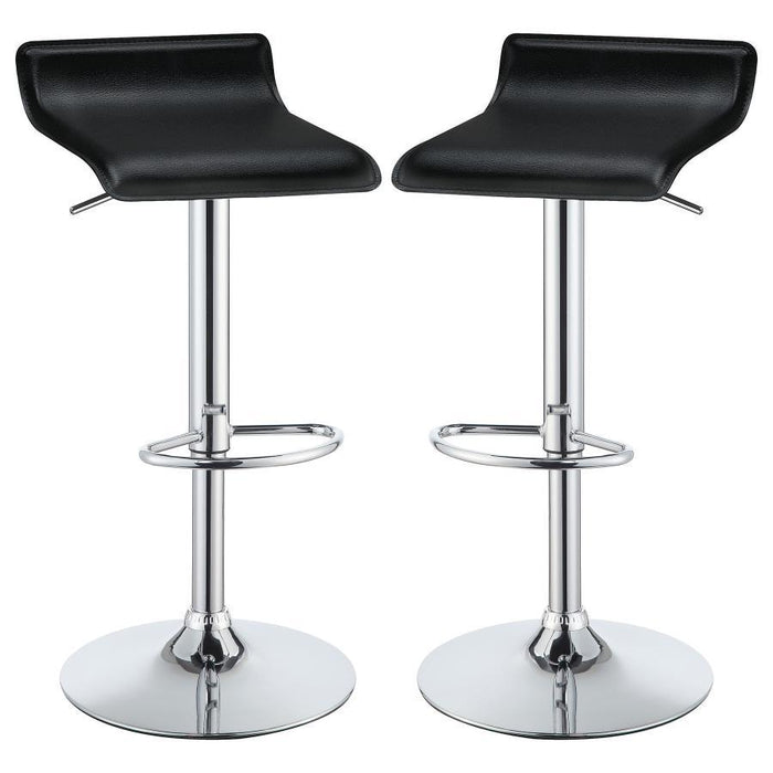 Bidwell - Upholstered Adjustable Bar Stool (Set of 2)