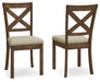 Moriville - Dining UPH Side Chair (Set of 2) - Beige - Albert's Furniture (Wayne, MI)