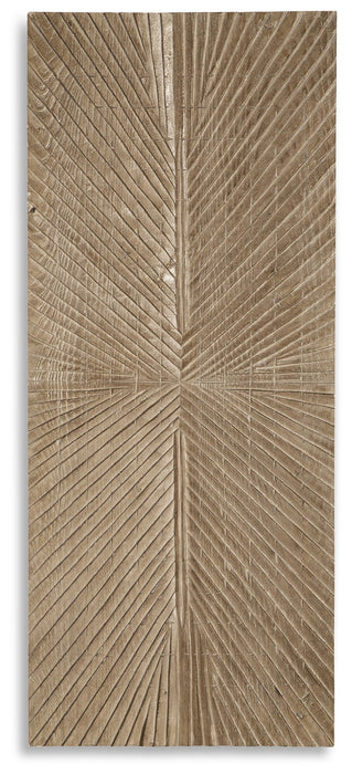 Lenora - Wall Decor - Distressed Brown - Albert's Furniture (Wayne, MI)