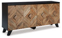 Robin Ridge - Accent Cabinet - Brown / Beige - Albert's Furniture (Wayne, MI)