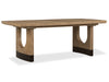 Tristan - Extendable Trestle Dining Table - Swiss Coffee - Albert's Furniture (Wayne, MI)