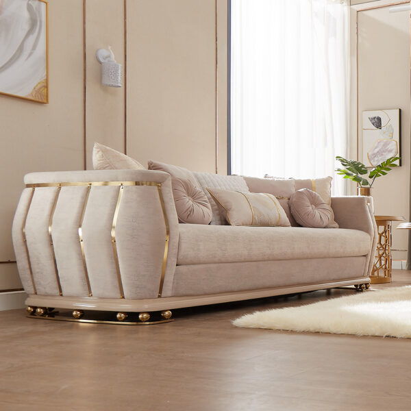 HD-9003 - Loveseat - Beige